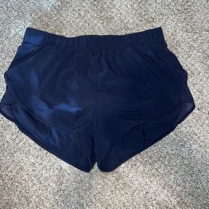 Navy blue lululemon shorts
